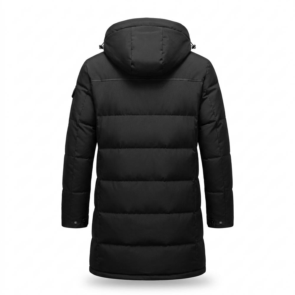 Mens Outlet House - Vuhun | Padded Hooded Coat Men