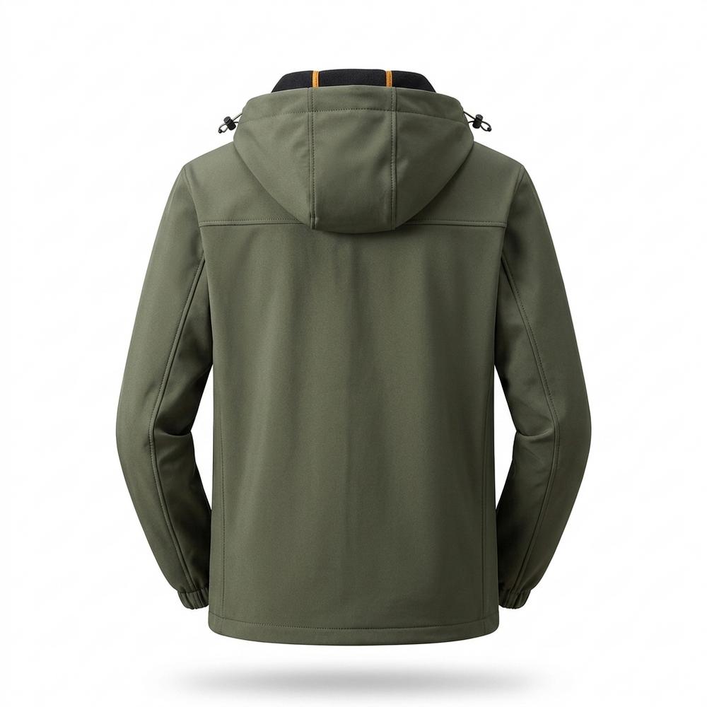 Mens Outlet House - Rihuk | Hooded Fleece-Lined Jacket Men