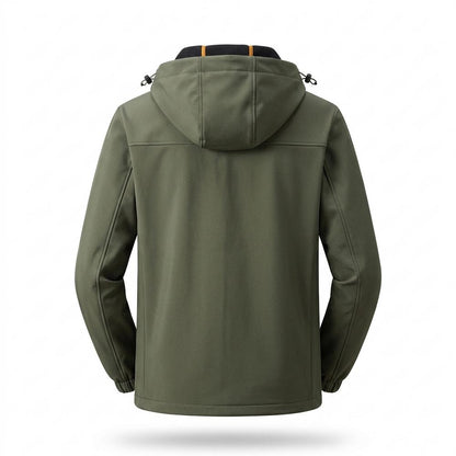 Mens Outlet House - Rihuk | Hooded Fleece-Lined Jacket Men