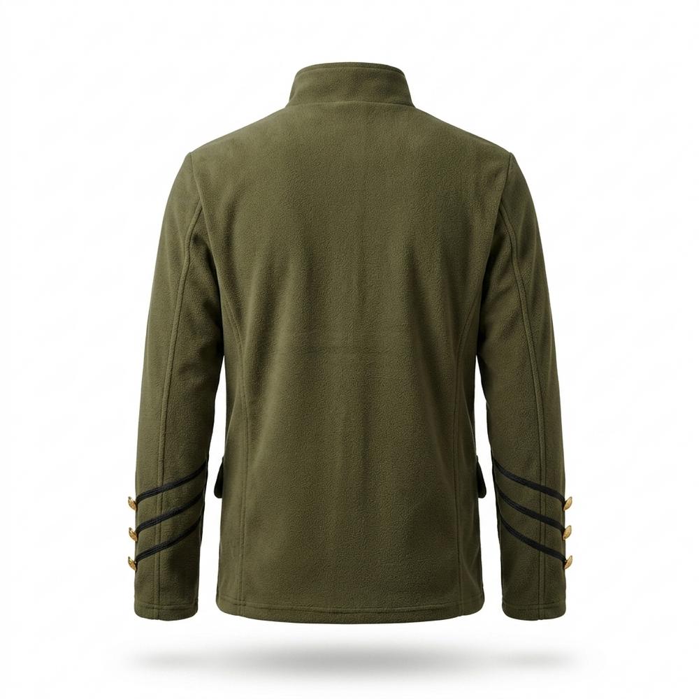 Mens Outlet House - Alsol | Stand-Collar Embellished Jacket Men
