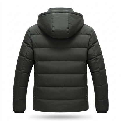 Mens Outlet House - Lasil | Hooded Quilted Jacket Men