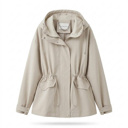Mens Outlet House - Tadin | Hooded Drawstring-Waist Jacket Women