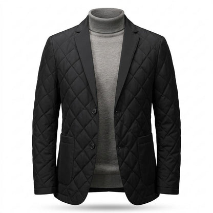 Mens Outlet House - Zoris | Quilted Single-Breasted Blazer Men