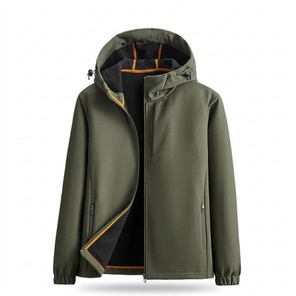 Mens Outlet House - Rihuk | Hooded Fleece-Lined Jacket Men