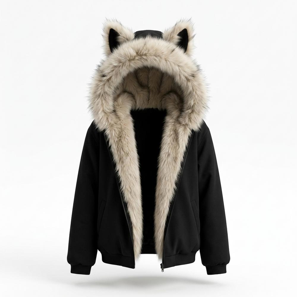 Mens Outlet House - Tavel | Fur-Lined Zip-Up Jacket Women