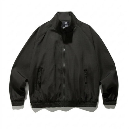 Mens Outlet House - Zadan | Ribbed Stand-Collar Jacket Unisex
