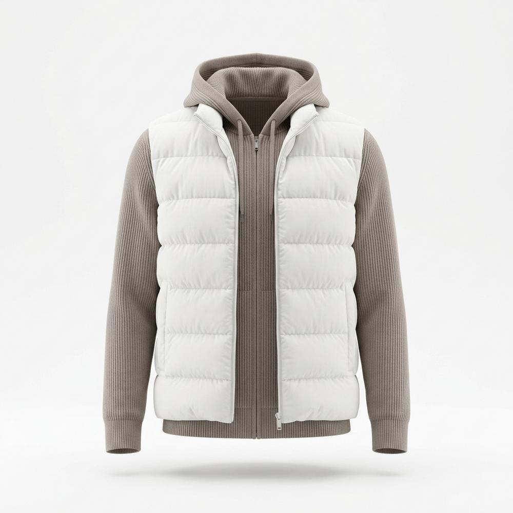 Mens Outlet House - Novar | Quilted Hooded Vest Unisex