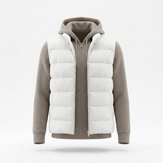 Mens Outlet House - Novar | Quilted Hooded Vest Unisex