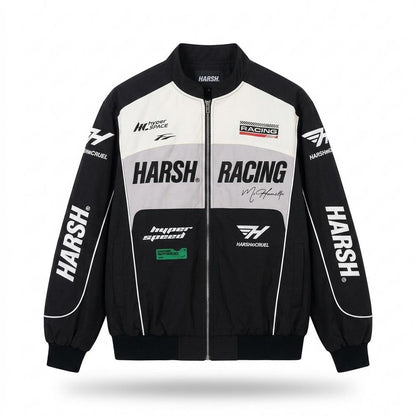 Mens Outlet House - Tadar | Racing Style Color-Blocked Jacket Men