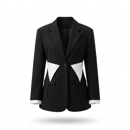 Mens Outlet House - Laven | Tailored Color-Block Blazer Women