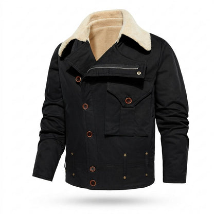 Mens Outlet House - Nudam | Sherpa-Collared Lined Jacket Men