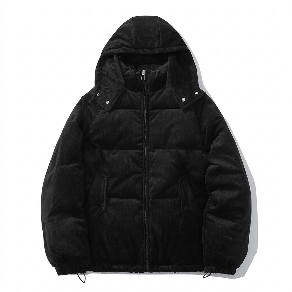 Mens Outlet House - Kamel | Hooded Corduroy Jacket Unisex