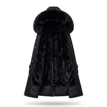 Mens Outlet House - Yolom | Plush-Lined Hooded Coat Women