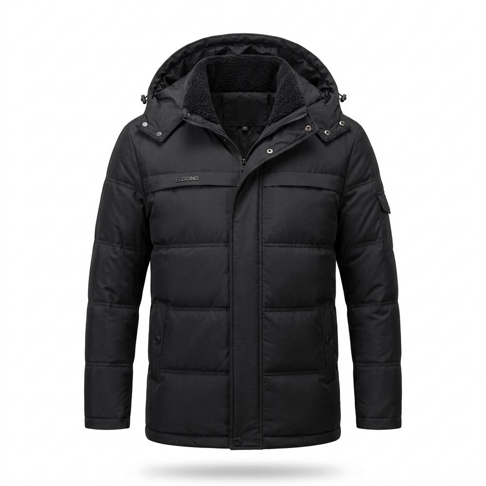 Mens Outlet House - Togel | Quilted Hooded Jacket Men