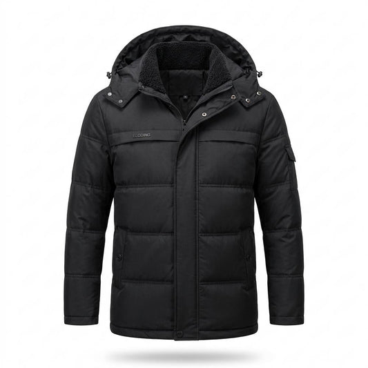 Mens Outlet House - Togel | Quilted Hooded Jacket Men