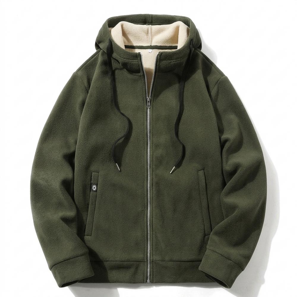 Mens Outlet House - Nisol | Sherpa-Lined Zip-Up Jacket Unisex