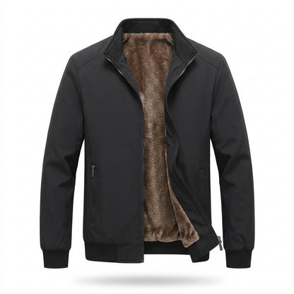 Mens Outlet House - Zelor | Fleece-Lined Zip-Up Jacket Men