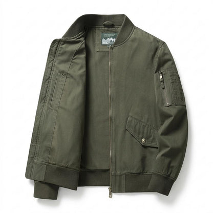 Mens Outlet House - Mitin | Zip-Up Bomber Jacket Men
