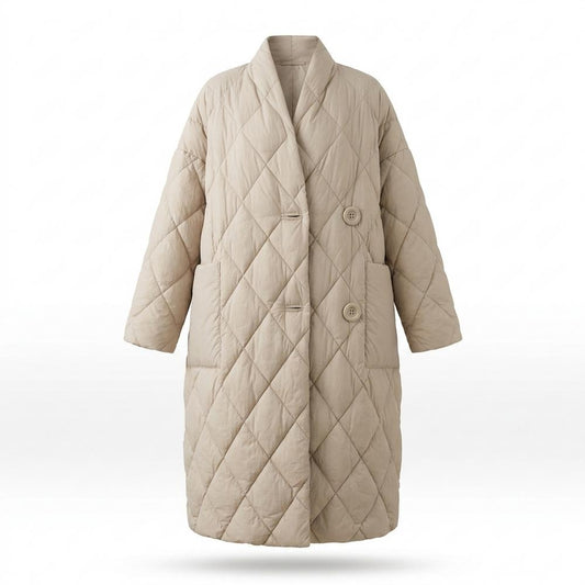 Mens Outlet House - Neram | Quilted Oversized Coat Women