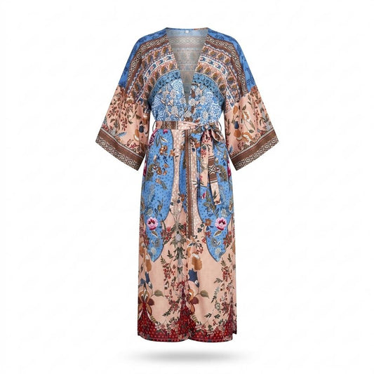 Mens Outlet House - Zatal | Patterned Belted Cardigan Women