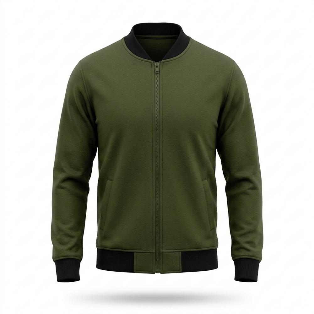 Mens Outlet House - Vadan | Zip-Up Bomber-Style Jacket Men