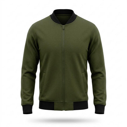 Mens Outlet House - Vadan | Zip-Up Bomber-Style Jacket Men