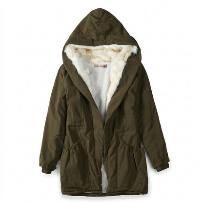 Mens Outlet House - Vehil | Hooded Fur-Lined Jacket Women