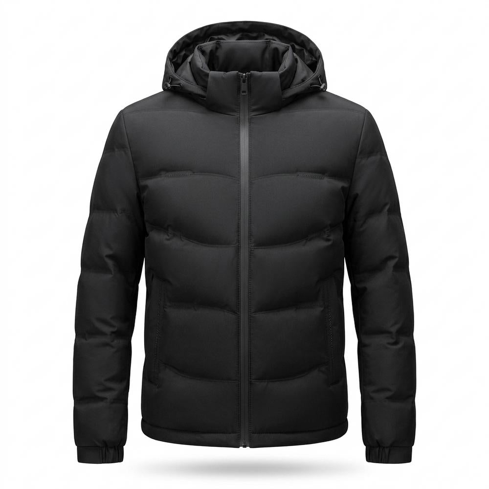 Mens Outlet House - Vetir | Quilted Hooded Jacket Men