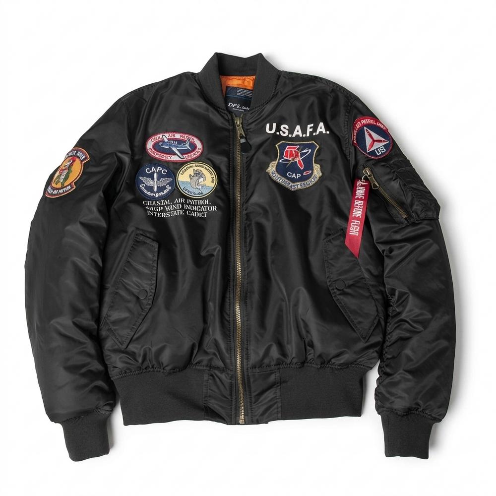 Mens Outlet House - Dalen | Embroidered Zip-Up Jacket Unisex
