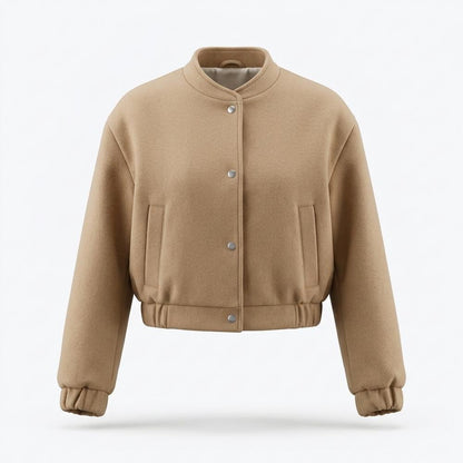 Mens Outlet House - Coren | Cropped Snap-Button Jacket Women