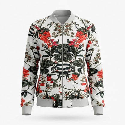 Mens Outlet House - Luzer | Floral Zip-Up Jacket Women