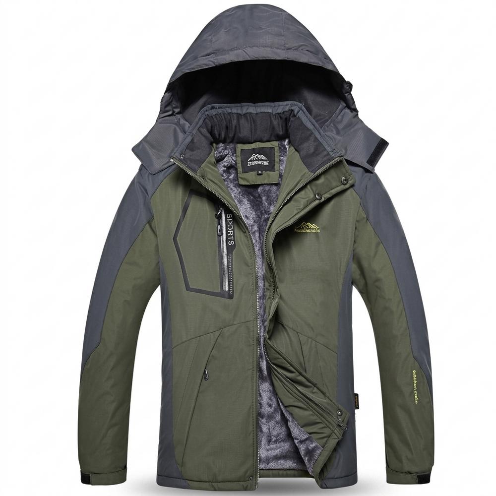 Mens Outlet House - Lyser | Fleece-Lined Hooded Jacket Men