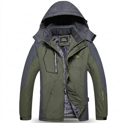 Mens Outlet House - Lyser | Fleece-Lined Hooded Jacket Men