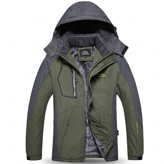 Mens Outlet House - Lyser | Fleece-Lined Hooded Jacket Men