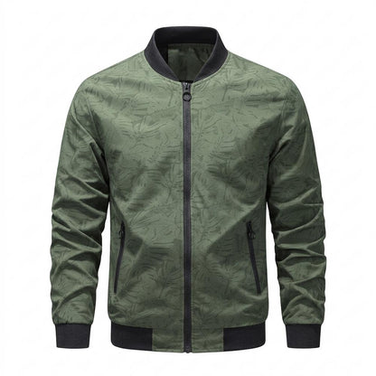 Mens Outlet House - Vazan | Patterned Zip-Up Jacket Men