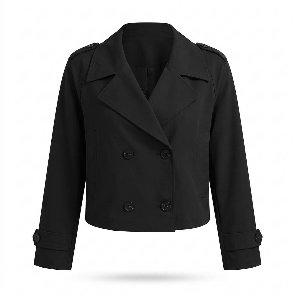 Mens Outlet House - Surak | Double-Breasted Cropped Jacket Women