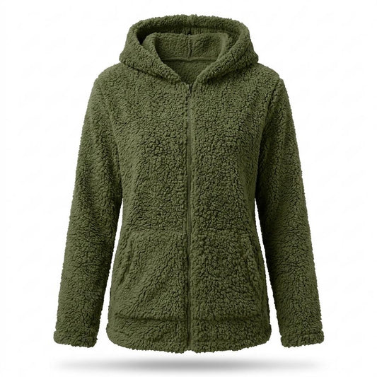 Mens Outlet House - Miran | Fleece Hooded Jacket Women