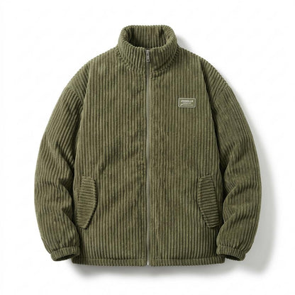 Mens Outlet House - Zalom | Corduroy Zip-Up Jacket Men