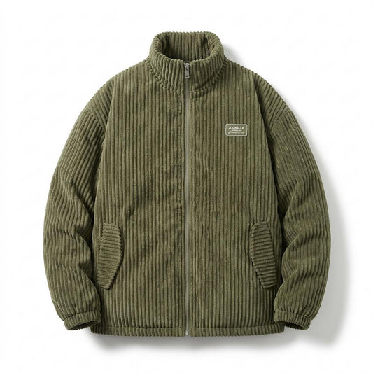 Mens Outlet House - Zalom | Corduroy Zip-Up Jacket Men