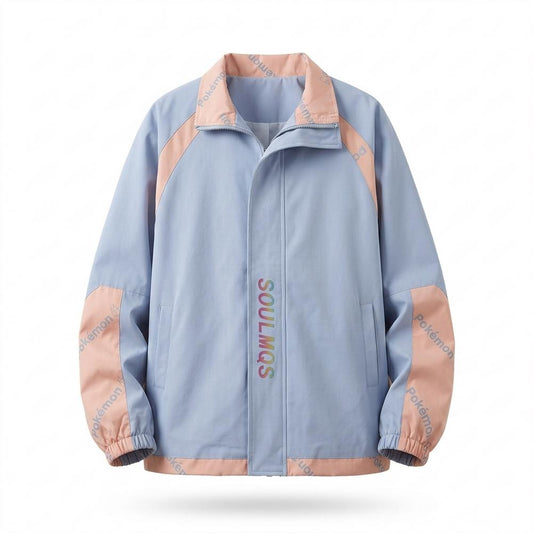 Mens Outlet House - Samon | Two-Tone Zip-Up Jacket Unisex