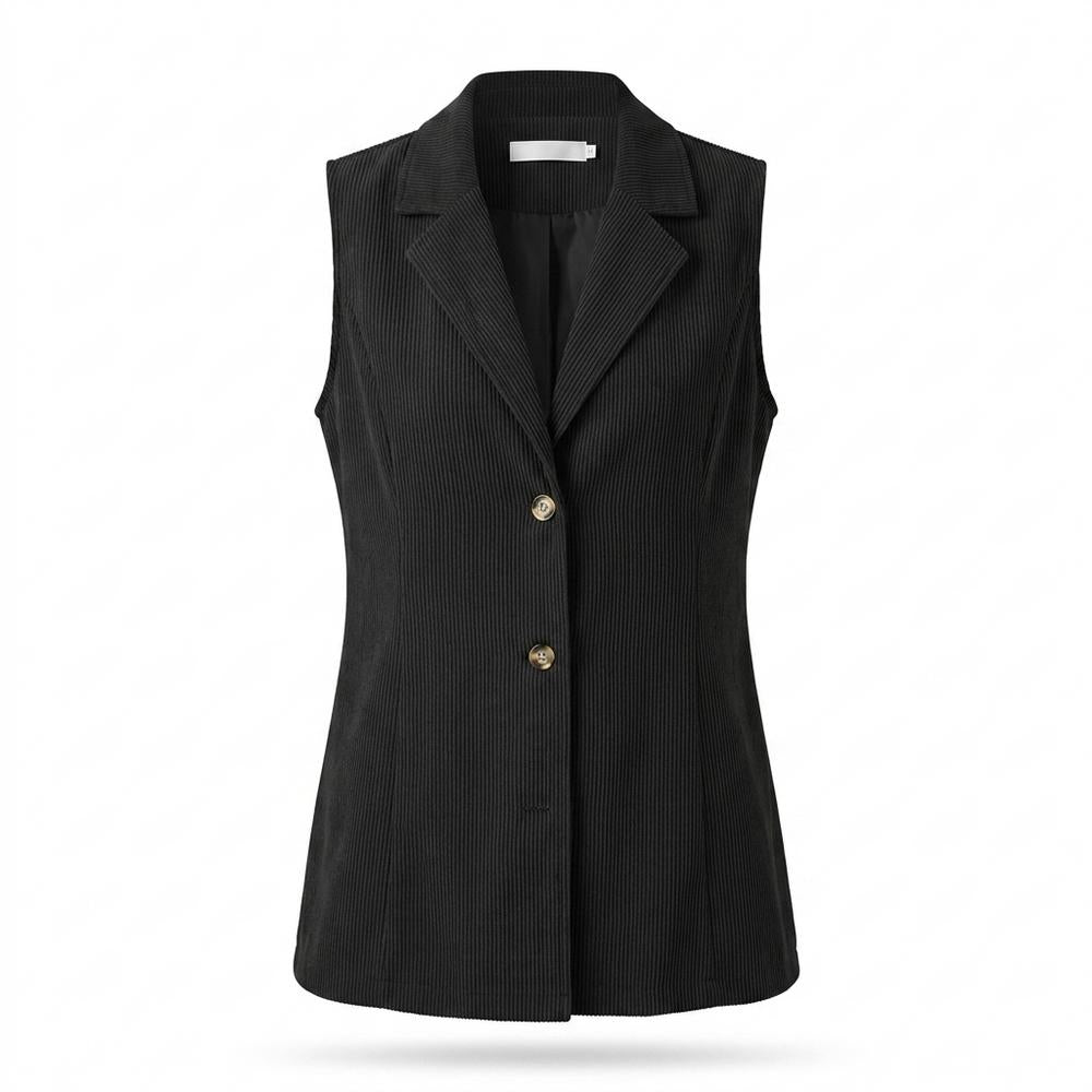 Mens Outlet House - Elsen | Corduroy Single-Breasted Vest Women