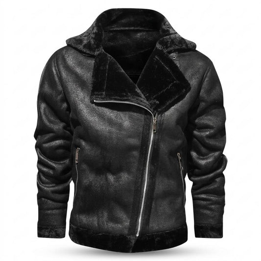 Mens Outlet House - Vilev | Asymmetrical Lined Jacket Men