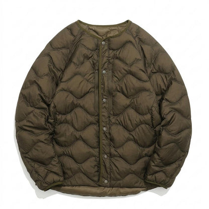 Mens Outlet House - Yuzel | Quilted Collarless Jacket Unisex