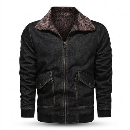 Mens Outlet House - Netor | Sherpa-Lined Zip-Up Jacket Men