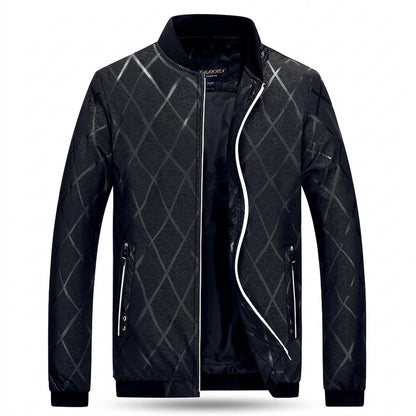 Mens Outlet House - Vatal | Zip-Up Patterned Jacket Men