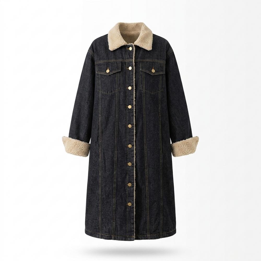 Mens Outlet House - Nerev | Sherpa-Lined Longline Coat Women