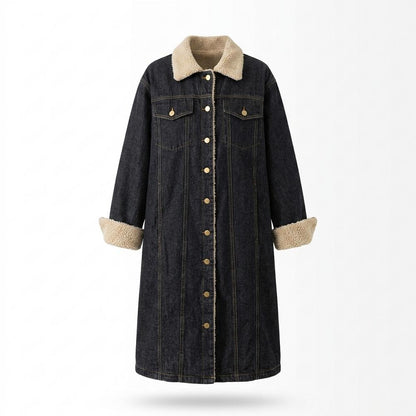 Mens Outlet House - Nerev | Sherpa-Lined Longline Coat Women