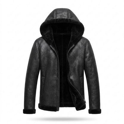 Mens Outlet House - Dalin | Shearling-Lined Hooded Jacket Men