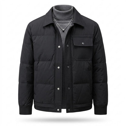 Mens Outlet House - Comer | Quilted Button-Up Jacket Men