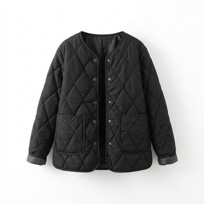 Mens Outlet House - Kahal | Quilted Collarless Jacket Women